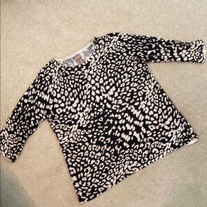 Chico’s Animal Print Sweater